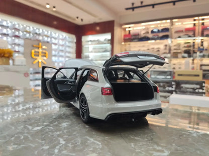 1/18 AUDIRS RS6 RS 6 Avant C7 WELL Diecast Model Toy Cars Boys Girls Gifts