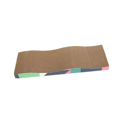 Cat Scratcher Cardboard Pet Sleeping Bed Pet Sofa for Indoor Cats Rest Play
