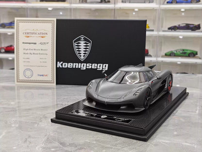 Frontiart Car Model 1/18 Koenigsegg Jesko Car Model Resin Model Limited Edition Cars Model Room Ornament Boy Collection Gift