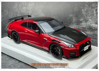 AUTOart 1:18 FOR Nissan GT-R35 NISMO 2022 SPECIAL EDITION Sports car model Car model Holiday gift Static ornament
