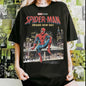 Spider-Man Brand 2026 New Movie New Day Tom Holland Retro Print T Shirt Men Women Y2K Harajuku Loose Casual Tee Street Fashion