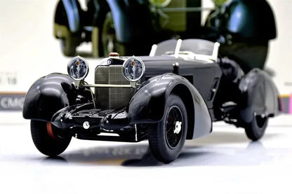 CMC 1:18 SSK The Black Prince 1934 25th Anniversary Simulation Limited Edition All Open Alloy Metal Static Car Model Toy Gift