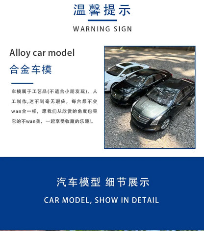 Cadillac XTS Car Model,1:18  2014 Diecast Model for Collections Display and Gift