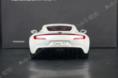 Autoart 1:18 One-77 Simulation Limited Edition All Open Alloy Metal Static Car Model Toy Gift