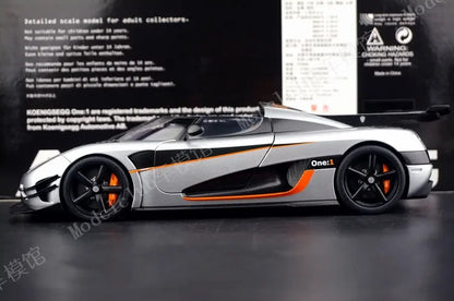 Autoart 1:18 One1 Simulation Limited Edition All Open Alloy Metal Static Car Model Toy Gift