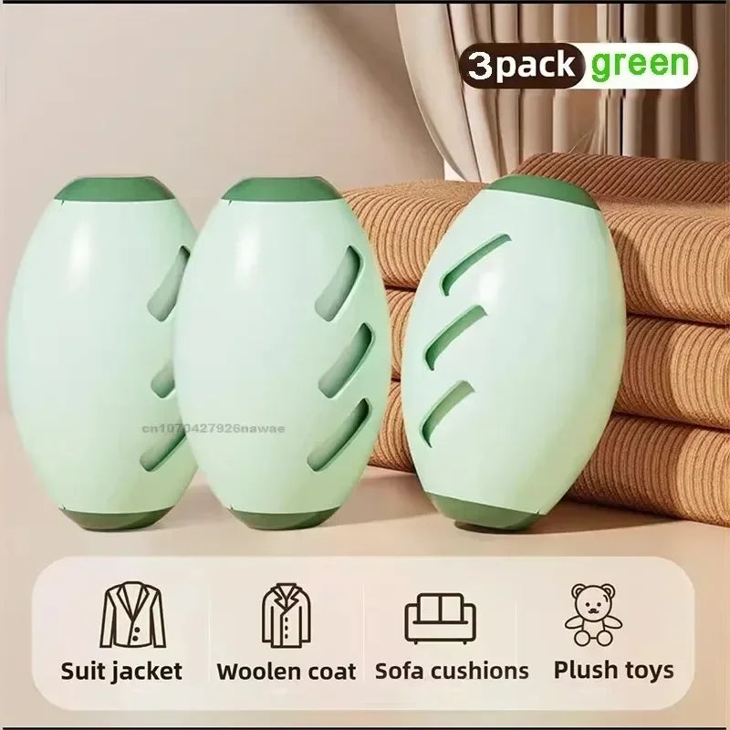 Portable Reusable Lint Roller Ball Washable Gel for Clothes and Pet Hair Removal Needed Compact Design with Ventilation Holes