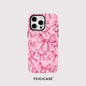 Luxury For Magesafe Magnetic Wireless Charging Case For iPhone 11 12 13 14 15 16 Pro Max Plus Shockproof Lovely Pink Bow Cover