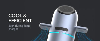 Bluetooth Speaker Magnetic Wireless Charger Station with Auto-Rotating for iPhone 17 16 15 14 13 12 Pro Max Apple Watch AirPods