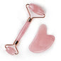 Premium Jade Roller and Gua Sha Set for Facial Beauty - Resin Massager for Face, Eyes, Neck - Reduce Fine Lines and Wrinkles
