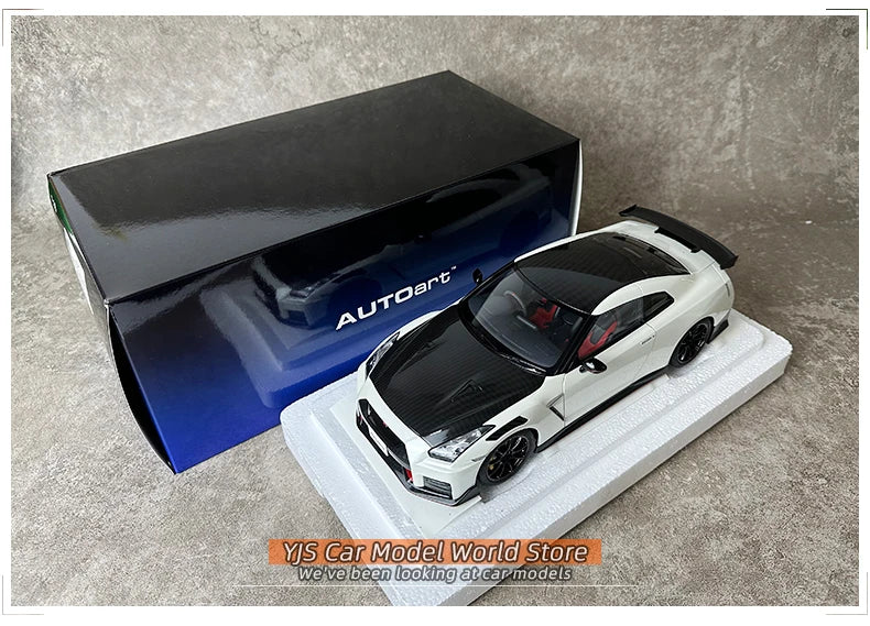 AUTOart 1:18 FOR Nissan GT-R35 NISMO 2022 SPECIAL EDITION Sports car model Car model Holiday gift Static ornament