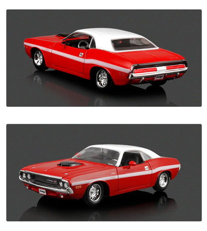 Maisto 1:24 Dodge Challenger R/T Coupe 1970 Alloy Car Diecasts & Toy Vehicles Car Model Miniature Scale Model
