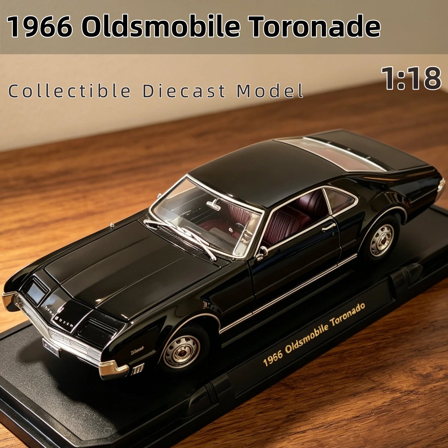 1:18 scale 1966 Oldsmobile Toronade  simulation alloy classic car model