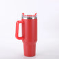 Personalized 40oz Customized Thermos Cups/Handle & Straw - Custom Name/Photo Insulated Stainless Steel Cup