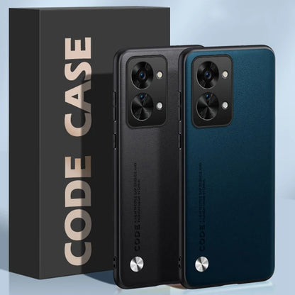 Luxury PU Leather Case For OnePlus Nord 2T Back Cover Matte Silicone Full Protection Phone Case For One Plus Nord 2T 5G Nord2T