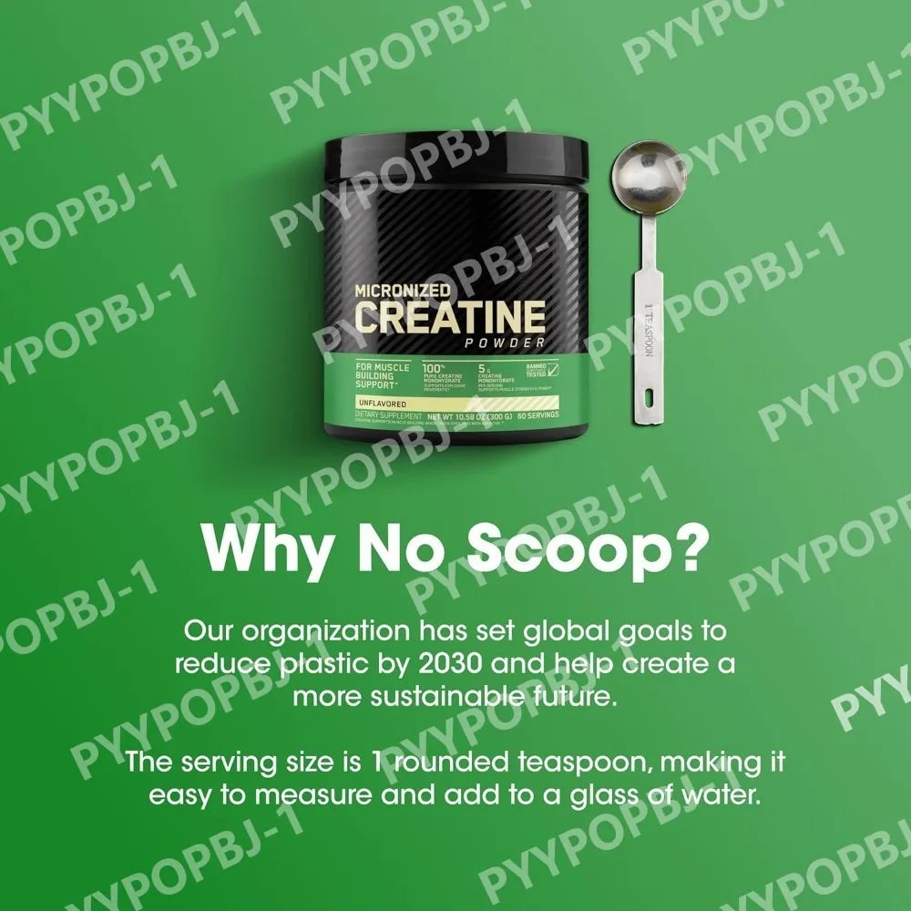 Optimum Nutrition Micronized Creatine Monohydrate Powder Unflavored 60 Servings 300 Grams Packaging May Vary