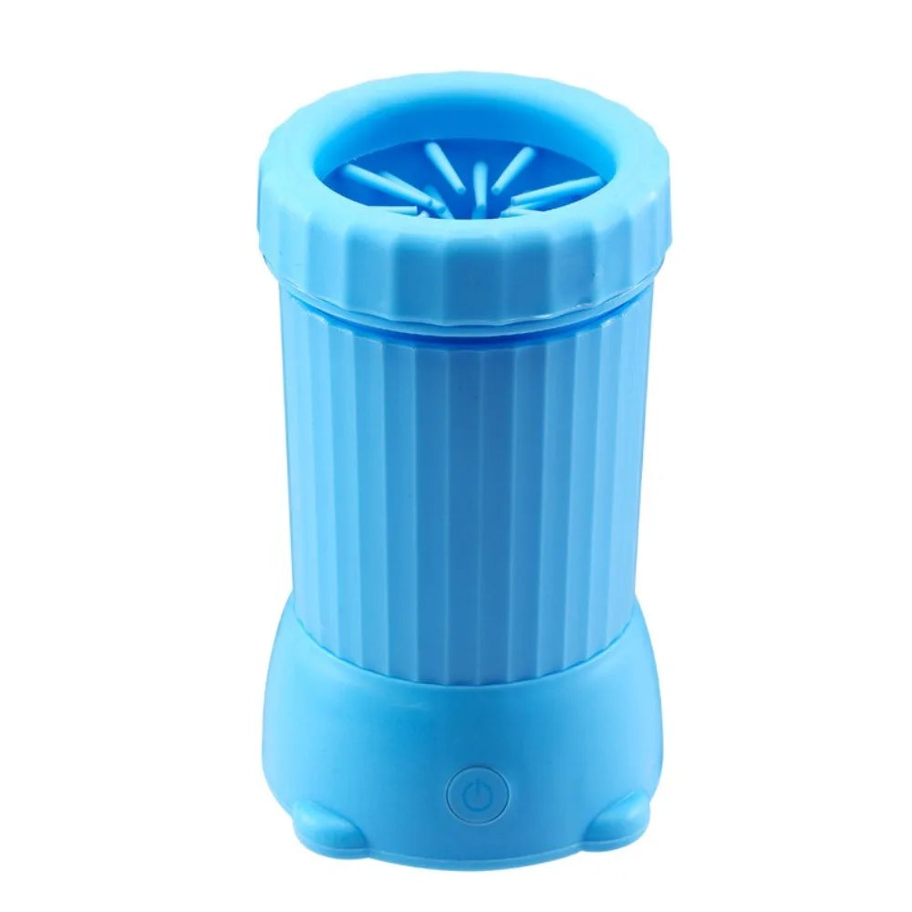 Paw Cleaner Cup USB Rechargeable Dog Foot Washer Portable Detachable Automatic Paw Cleaner Electric Pet Paw Washer Foot Cleaning