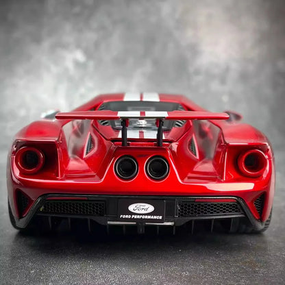 AUTOART 1:18 scale Ford GT ABS material Full Open car model Static Display Holiday gift collection Sports car model