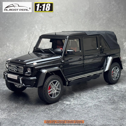Almost Real diecast model 1:18 G 650 Landaulet G650 SUV car model alloy collection gift to friends and family