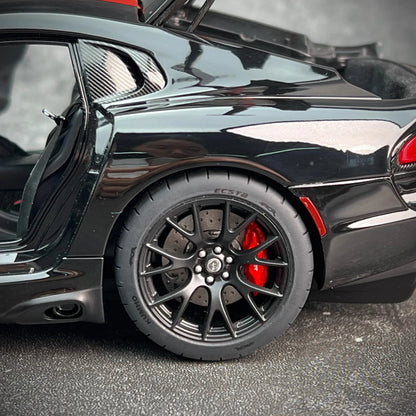 AUTOART New 1/18 scale DODGE VIPER ACR 2017 car model Static display Collection Holiday gift