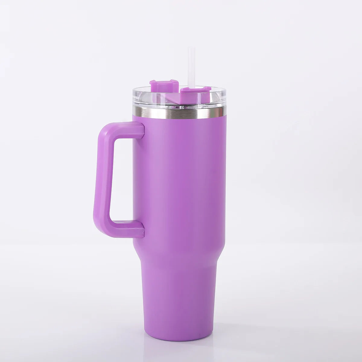 Personalized 40oz Customized Thermos Cups/Handle & Straw - Custom Name/Photo Insulated Stainless Steel Cup