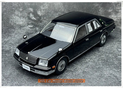 Almost Real Car model 1/18 Toyota Century alloy full open model 1997 black Static collection Collect Holiday gift