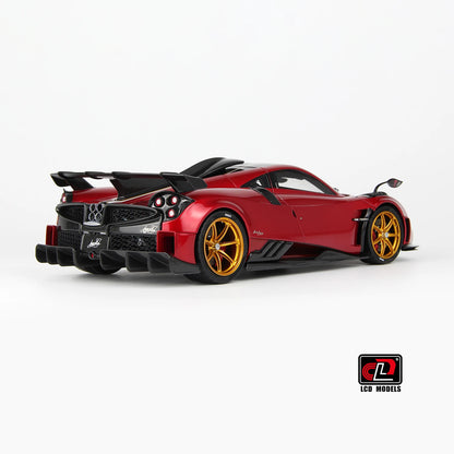 LCD CLD Diecast model 1/18 scale Pagani Imola Metal static decoration Holiday gift collection
