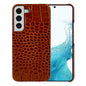 Genuine Leather Case for Samsung Galaxy S22 S23 S21 S20 Ultra Plus S10 Note 20 10 A53 Crocodile Pattern Phone Cover Back Shell