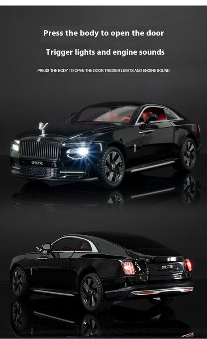 Rolls-Royce Shining 1:24 Alloy Model Toy Vehicle, Best Collection for Vehicle Enthusiasts, Gifts