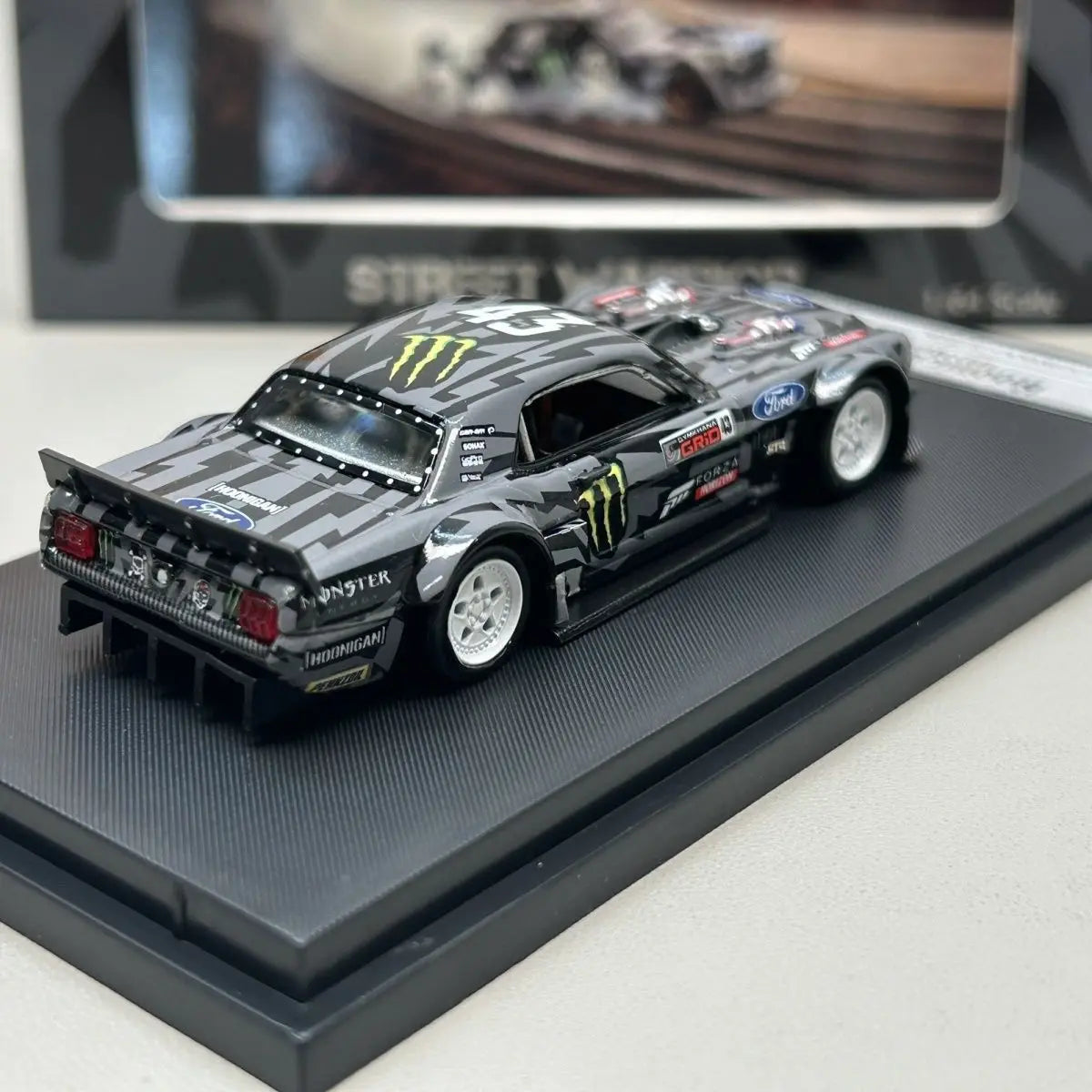 SW 1:64 Mustang Hoonicorn RTR V3 Alloy Car Diecasts Vehicles Car Model Miniature Scale Model Car Toy Gift
