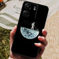 For Xiaomi Redmi 13C Case Redmi13C Luxury Painted Phone Silicon Back Cover For Redmi 13c 13 C Cases Protective Shell Capas