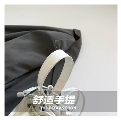 New Solid PU Bucket Design Personality Retro Shoulder & Crossbody Bags 2026 Fashion Exquisite Rivets Stylish Handbags for Women