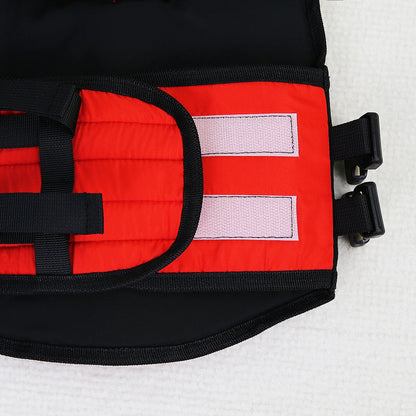 Premium Summer Dog Life Jacket Adjustable Pet Swimwear Safety Buoyant Vest for Small Medium Large Dogs Water Play