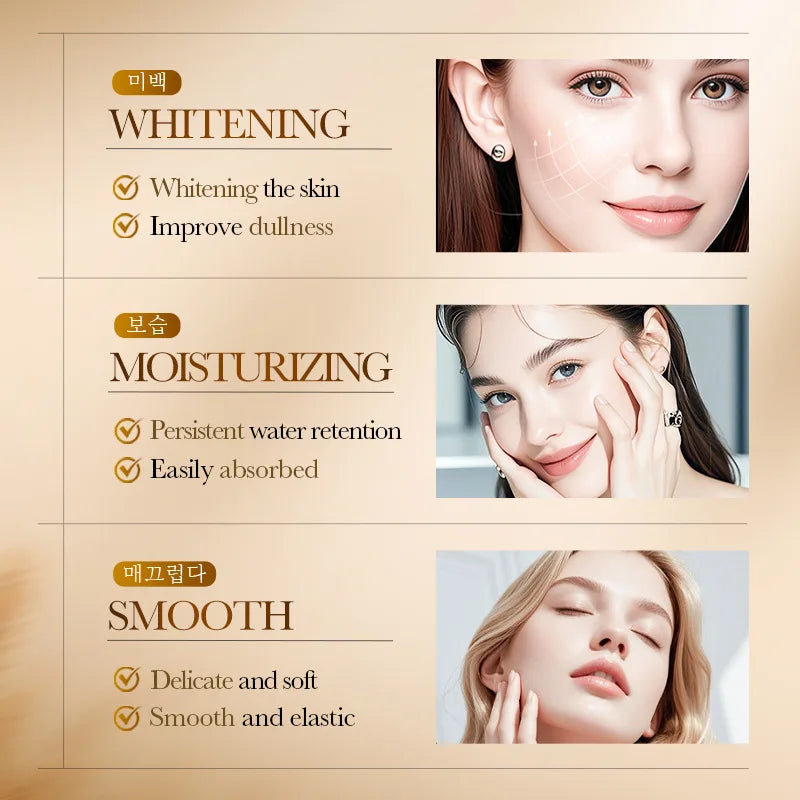 SADOER Rice Essence Face Cream Whitening Moisturizing Nourishing Anti-Aging Anti Wrinkle Facial Cream Korean Skin Care Cosmetics