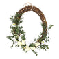 Easter Garland Creative Easter Egg Element Wreath Window Door Garden Gate Decorative Hanging Holiday Party Decor Door Sign