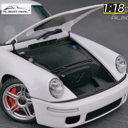 Almost Real  Diecast model 1:18  RUF SCR 2018 Realistic Car Model Collectible Holiday Gifts Static birthday gifts for  friends