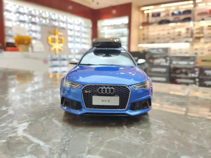 1/18 AUDIRS RS6 RS 6 Avant C7 WELL Diecast Model Toy Cars Boys Girls Gifts