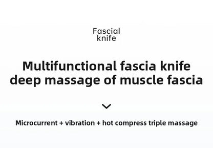 2026 New Electric Fascia Gun Deep Tissue Percussion Massager Guasha for Muscle Pain Relief Recovery Home Gym Travel Use