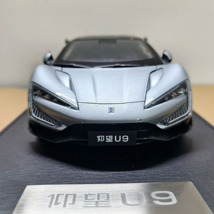 BYD YANGWANG U9 1:18 Official Alloy Car Model High-End Sport Coupe Collectible Vehicle Model For Enthusiasts