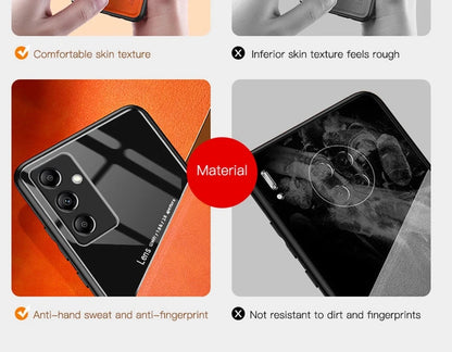 Luxury Leather Phone Case for Samsung Galaxy M14 Cover M34 M54 M13 M22 M23 M32 M33 M52 M62 Magnetic Silicone Protection Case F62
