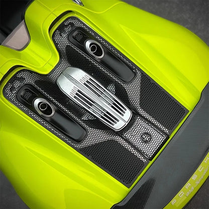 AUTOART car model simulation 1/18 Porsche 918 Car Model alloy room ornament display cars model boy collection christmas gift