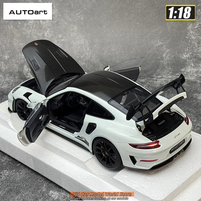 AUTOART 1/18 Porsche 911 (991.2) GT3 RS Weissach Package Car model  Send to a friend  Personal collection Static ornament