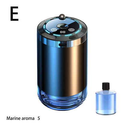 Car Electric Air Diffuser Aroma Car Air Vent Humidifier Mist Aromatherapy Air Freshener Removing Odor Eliminator Rechargeable