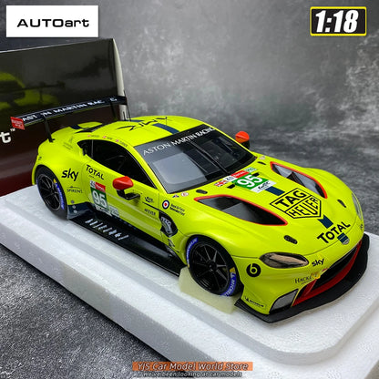 AUTOart 1/18 SCALE Aston Martin Vantage GTE Le Mans Pro 2018 Car model Static collection Furniture for display