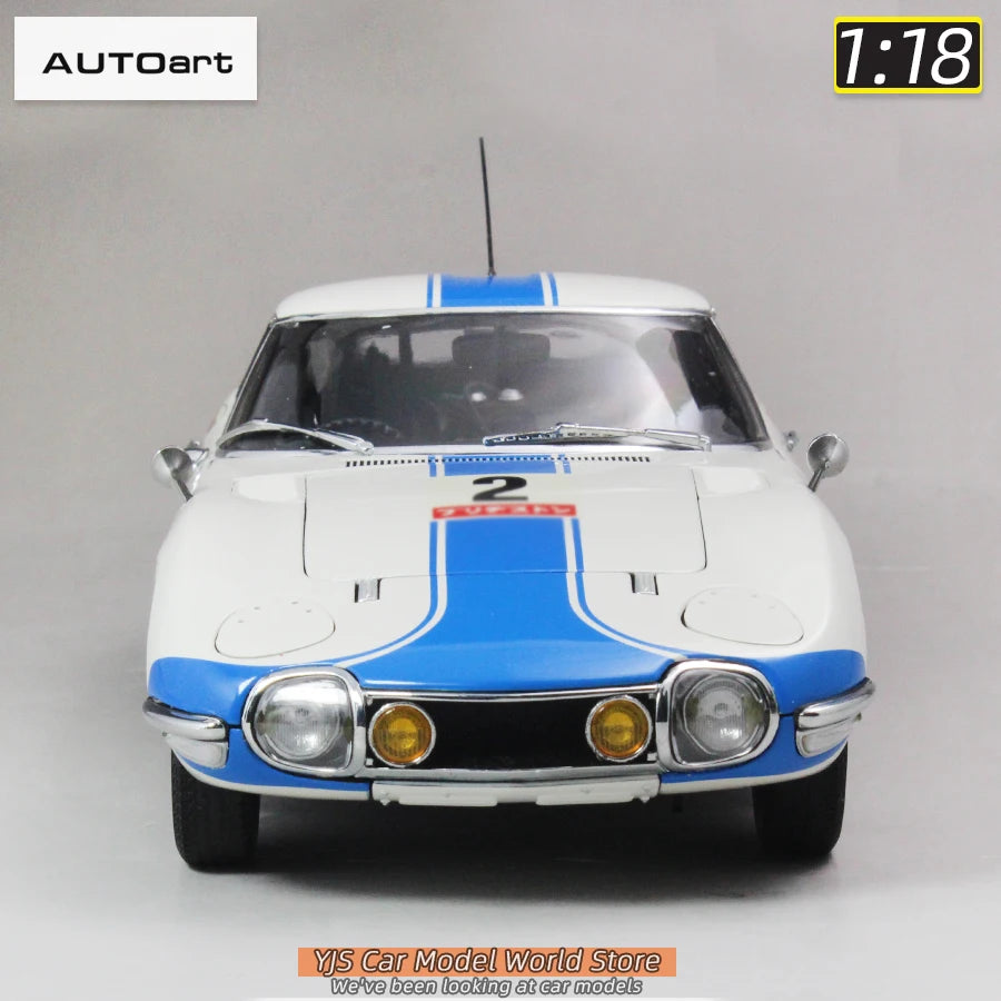 Autoart diecast model 1/18 2000 GT 1967 #2 Static Ornament Holiday Gift collection