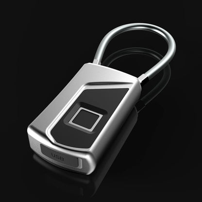 Intelligent Fingerprint Lock Portable Keyless Fingerprint Padlock Waterproof USB Rechargeable for Door Suitcase Backpack Locks