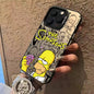 Funny Cartoon S-Simpsons Phone Case For iPhone 17 16e 16 15 14 13 12 11 Pro Max X XR XSMAX 8 7 Air Plus Anti Fall Matte Cover