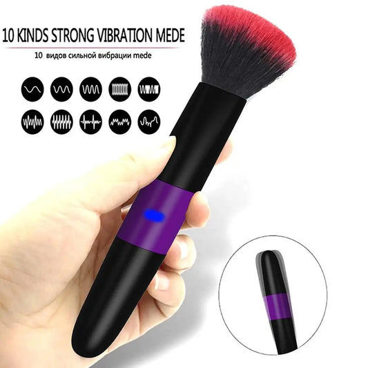 Electric Makeup Brush Foundation Make-up Mixing Brush Massage Vibrating Powder Powder Blusher Facial Makeup Brush Beauty Tools