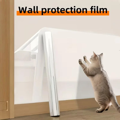 1PC 2m/3meters Cat Scratch Sofa Protection Pads Self-adhesive Pet Furniture Protectors Cover Anti-cat Scratch Couch Stickers