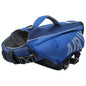 Dog Life Jacket with Airbag & Reflective Strips, Adjustable Dog Vest for Swimming Safety, Oxford Cloth, S/M/L, Red/Army/Blue