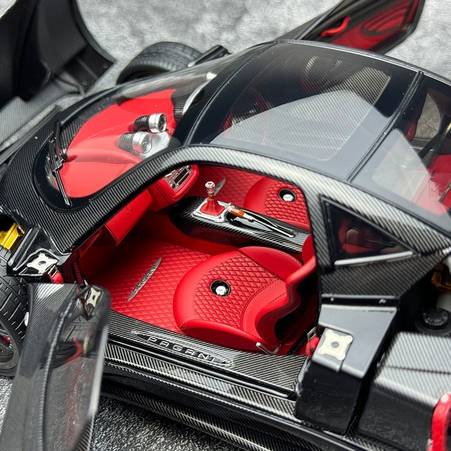 Almost Real 1:18 Pagani zonta Zonda F 2005 Geneva Motor Show car model alloy collection gift to friends and family